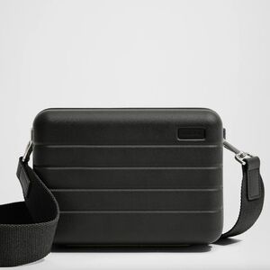 NWOT Away Luggage Mini Black Hardshell Crossbody Bag Toiletry Cosmetic Case